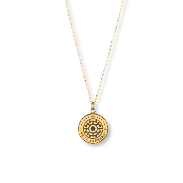 Live to Express necklace